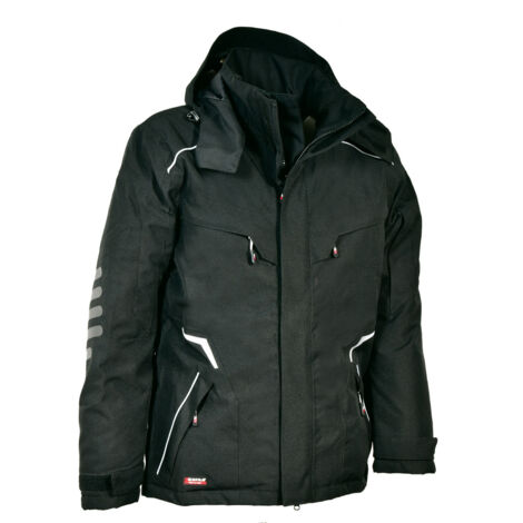Cofra Winter-Arbeitsjacke wasserdicht Igarka 200 g/m² Schwarz 54 (1/5)