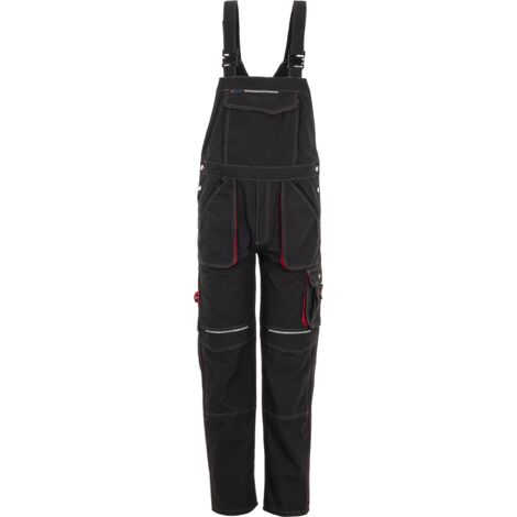 Planam Basalt Latzhose anthrazit/rot 56 (1/5)
