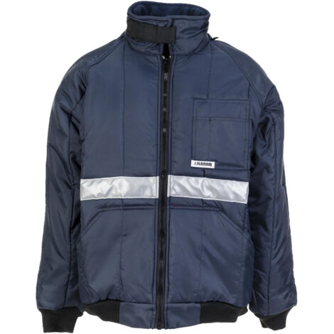 Planam Kühlhaus Blouson marine, Innenfutter rot XXL (1/5)