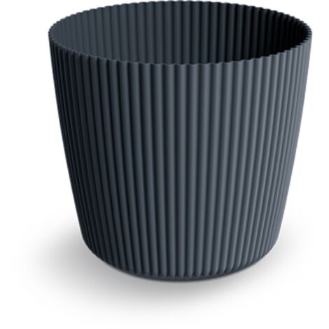 Prosperplast Blumentopf MILLY ROUND Anthrazit 10,9 cm
