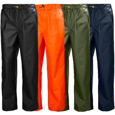 Helly Hansen Gale Rain Pant Wasserdichte Arbeitshose - L - Schwarze (1/5)