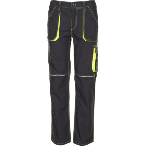 Planam Basalt Neon Bundhose anthrazit/gelb 58 (1/5)