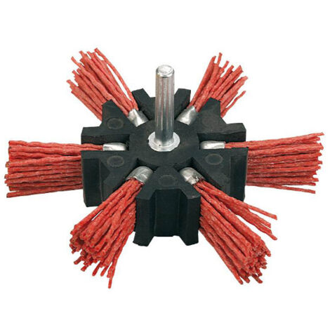 100 mm Nylonbürste Sternbürste (1/2)