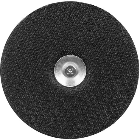 Produktbild von Glass Polish Schleifteller 125 Mm – Klettverschluss-Stützteller Mit 8-Loch Staubabsaugung, 15 Mm Nylon-Schicht – Für Professionelles Schleifen