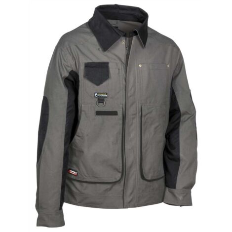 Profi Arbeitsjacke Cofra BRUXELLES, 100% Baumwolle anthrazit 48 (1/5)