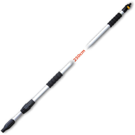 250cm Teleskopstiel mit Wasserdurchlauf