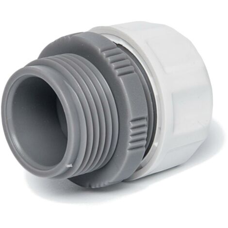 Übergangs- Schlauchstück 1/2" Schlauchstück und 3/4" Außengewinde