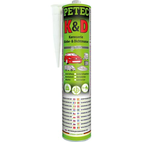 Petec K&D Karosserie Klebe- und Dichtmasse 310 mm in Weiß