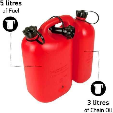 HUSQVARNA Kombi-Kanister für 5L Kraftstoff und 2,5L Öl