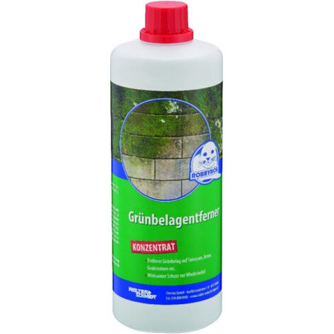 Robbyrob Grünbelagentferner Konzentrat 1 Liter Flasche