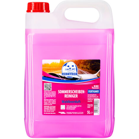 Robbyrob Sommerscheibenreiniger Gemisch Waldbeere 5 Liter Kanister
