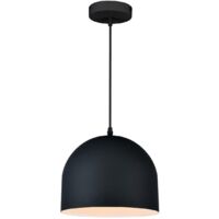 Deckenleuchte "Katilu" 240V E27 Ø 25 cm Schwarz