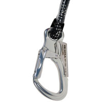 Kanirope PROT3 Halteseil mit Seilkürzer 3m Seil inkl. Schraubkarabiner