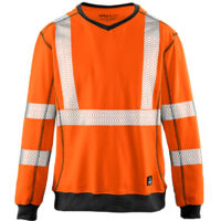 4PROTECT® Warnschutz-Sweatshirt COLUMBUS Leuchtorange XL
