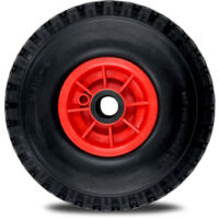 TAMS® Sackkarrenrad Vollgummi 3.00-4 Ø 260 mm 25x75