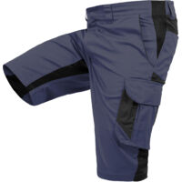 Qualitex Shorts "iND" blau/schwarz 46