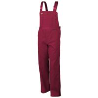 Qualitex Latzhose "favorit", Größe: 42, Farbe: rot