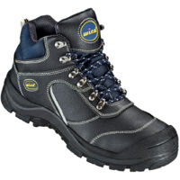 Gr .42 ZITTAU SCHNÜRSTIEFEL schwarz ZITTAU LACED BOOTS