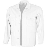 Qualitex Arbeitsjacke "basic", Größe: 46, Farbe: weiß