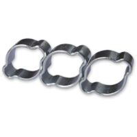 Zwei-Ohr-Schlauchklemme 13-15mm / 8mm
