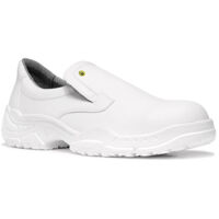 Elten Sicherheitshalbschuh WHITE Slipper Low ESD S2, Gr. 39