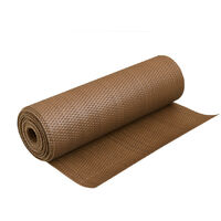 Sichtschutzmatten aus Polyrattan Hellbraun 5 m x 0,9 m