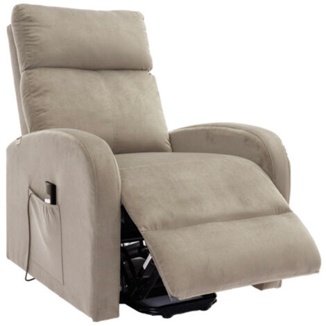 Sillon Reclinable Electronico Irene 1 Plaza Marron
