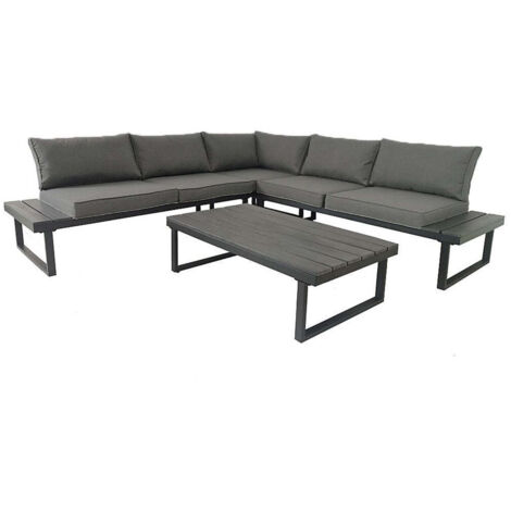 Sofa Rinconera Tahiti + Mesa. Muebles de Jardin y Terraza