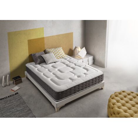 SIMPUR RELAX Matelas Epaisseur 15 cm Royal Top Visco-Graphene 180x200 cm Haut niveau de conductivite thermique