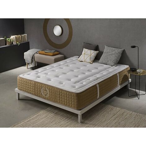 Simpur – Matelas mémoire de forme 150x190 cm – Épaisseur 30 cm – Soutien semi-ferme à ferme – 11 zones de confort – Tissu hypoallergénique respirant