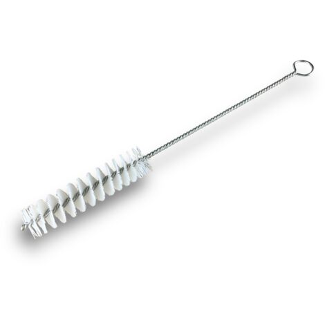 Goupillon NYLON multifonction  Différents diamètres  Garnissage 100 mm  Manche Torsadé - Quantité x 1 - Ø 24 mm - NYLON
