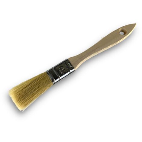 Pinceau queue de morue  Largeur 20 mm  Différentes épaisseurs  Tous travaux peinture, laques, vernis - Quantité x 1 - Double épaisseur - 20 mm