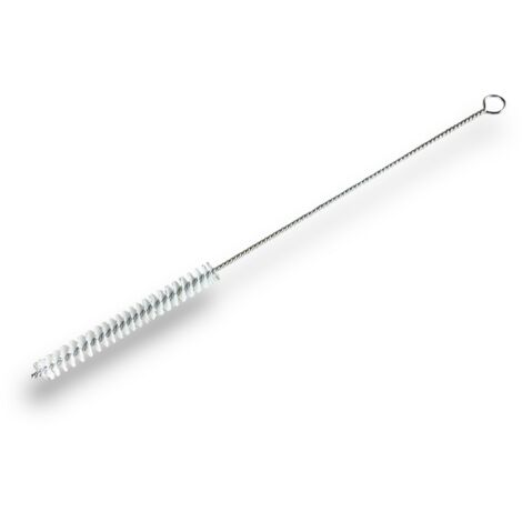 Lot de 6 goupillons NYLON multifonction Ø 12 mm Garnissage 100 mm Ramonage brossage curetage nettoyage Conduits tubes tuyaux Longueur 300 mm Kibros 13012300Nx6