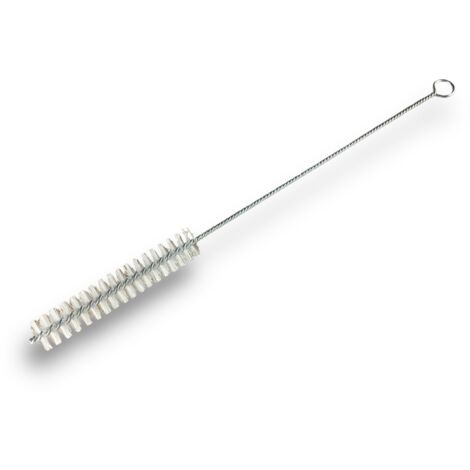 Goupillon NYLON multifonction Différents diamètres Garnissage 100 mm Manche Torsadé - Quantité x 1 - Ø 17 mm - NYLON