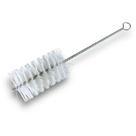 Lot de 3 goupillons NYLON multifonction Ø 60 mm Garnissage 100 mm Ramonage brossage curetage nettoyage Conduits tubes tuyaux Longueur 300 mm Kibros 13060300Nx3