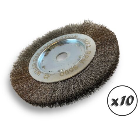 Brosses D'alésage En Laiton – Lot De 10 – Diamètre 9 Mm, Longueur 11,4 Cm – Tige Hexagonale 6,35 Mm – Pour Nettoyage Tubes, Roulements