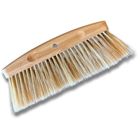 Brosse Patine pour Ébénisterie et Finition de Meubles Application de Patine et Effet Vieilli Poils en Soie Blanche et Fibres Synthétiques Sortie 6 cm, Longueur 23 cm 212883 (1/5)