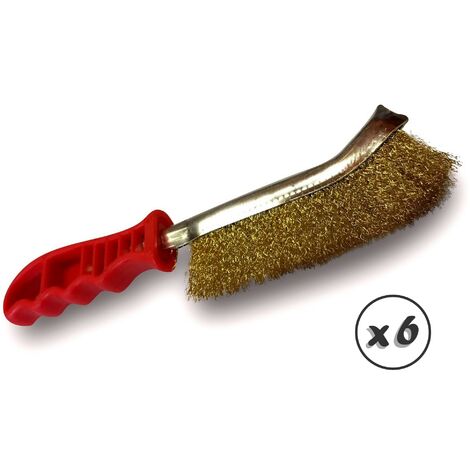 L'OUTIL PARFAIT - Brosse à bougie souple 3 rangs - Brosse à bougie, fil  rond laitonné souple, manche bois de hêtre  - Livraison gratuite dès  120€