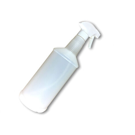 Relaxdays Spray vide en verre, lot de 2, 230 ml, jet puissant et large  brume, pour cheveux ou jardin, marron