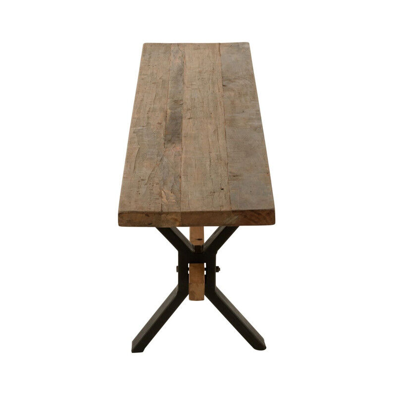 Banc en bois avec dossier 180 cm