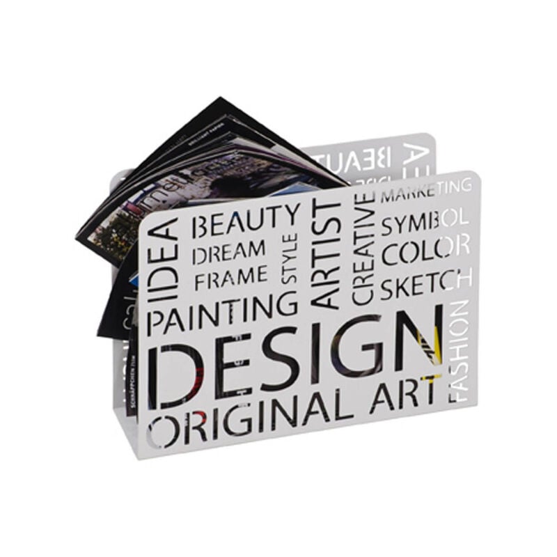 Porte-Revues Design "Original Art" 35cm Blanc