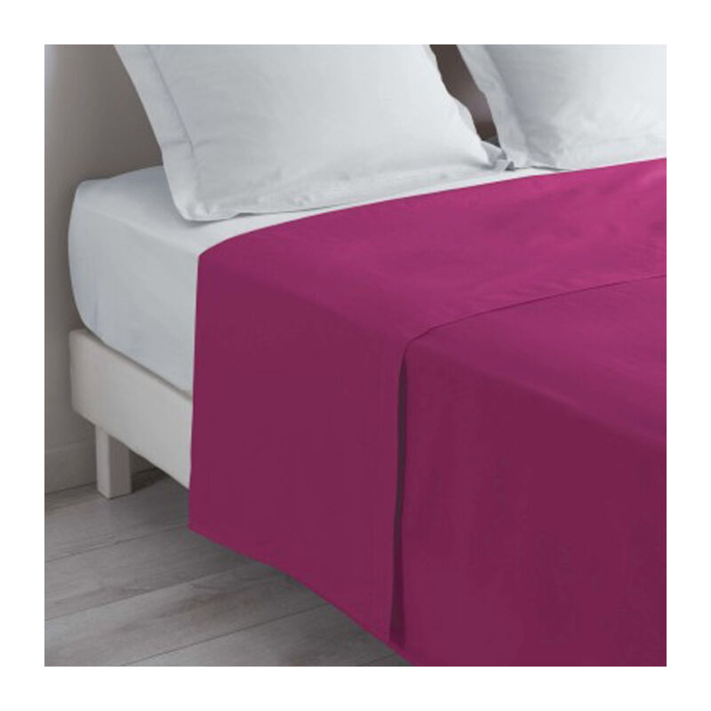 DRAP PLAT 2 PERSONNES 240X300CM UNI 57 FILS LINA DRAGEE