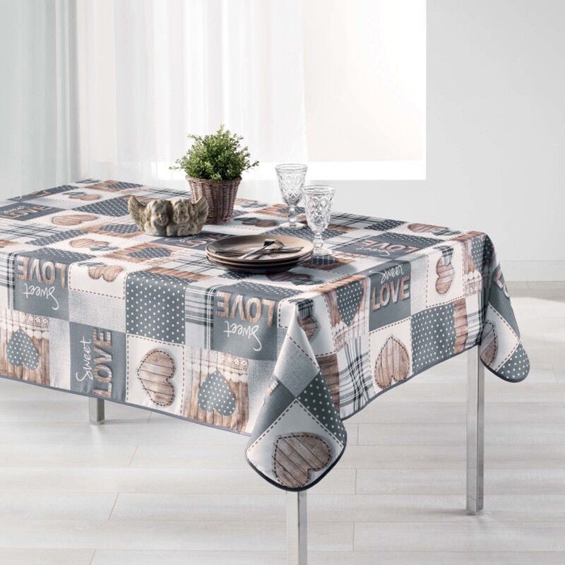 Nappe Blanche Rectangulaire 54 x 120'', Collection Visa