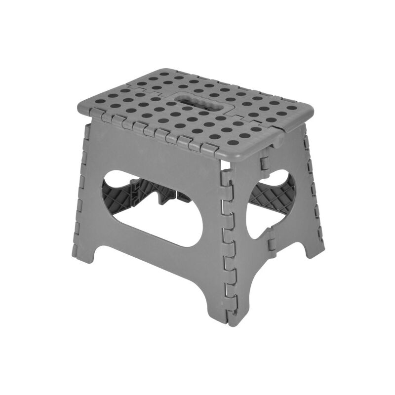 Vileda Marchepied Pliable 23 Cm – 150 Kg – Antidérapant – Tabouret Pliant Compact Pour Cuisine, Salle De Bain Et Maison