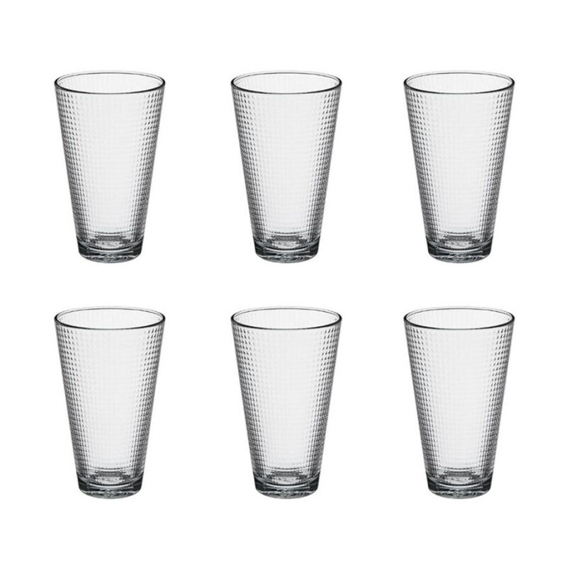 6 verres à vin de la verrerie de biot en verre soufflé artisanalement