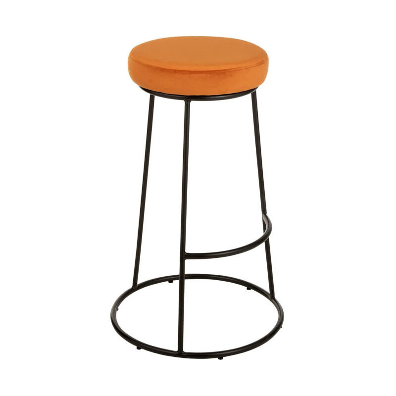 Lot De 4 Galettes Capitonnées Pour Chaise - Orange