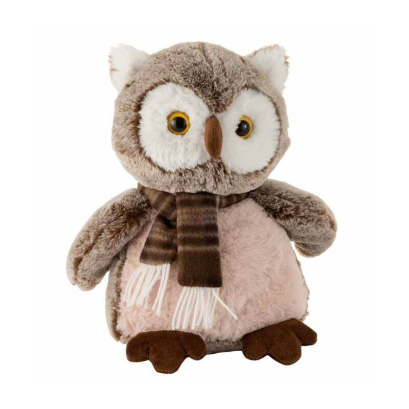 Peluche Chouette Effraie Living Nature - 30 Cm - Neuf
