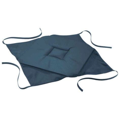 Galette de Chaise "Essentiel" 40x40cm Bleu Marine (1/2)