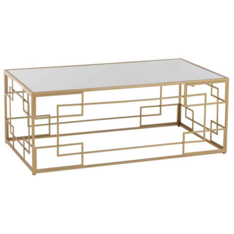 Table Basse Design "Ridao" 120cm Or (1/3)