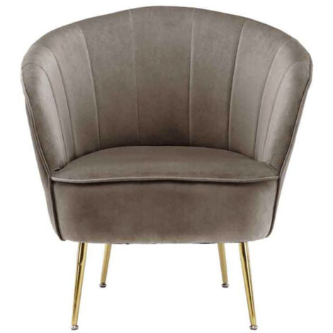 Fauteuil relax en velours côtelé BOLIO - 2 coloris